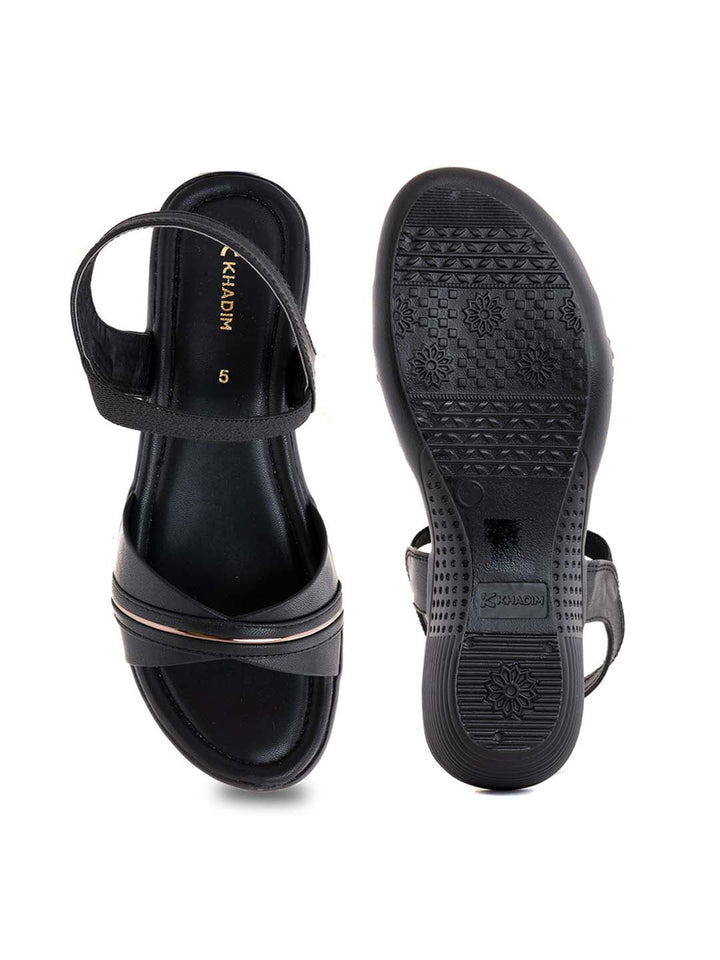 Khadim Wedge Heel Slingback Sandal for Women