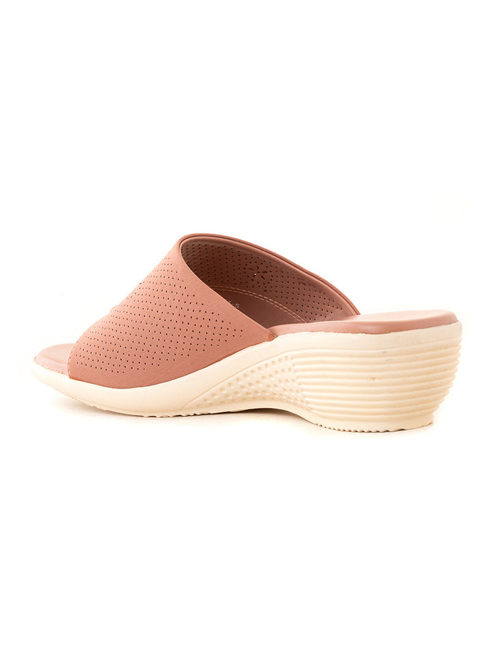 Khadim Wedge Heel Slip On Sandal for Women