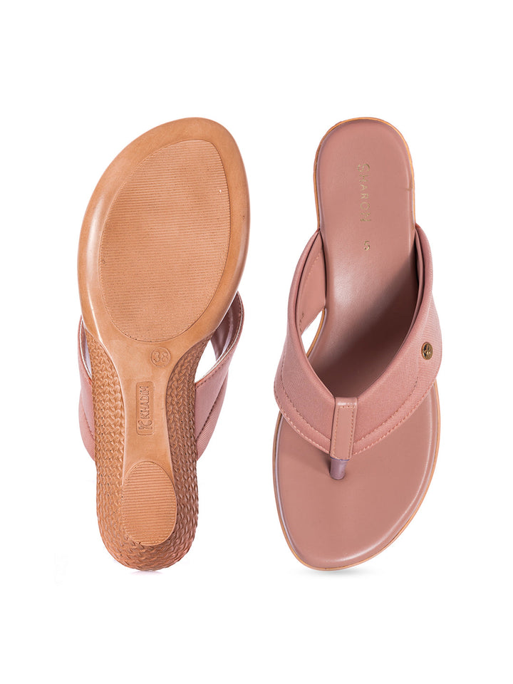KHADIM Sharon Wedge Heel Slip On Sandal for Women