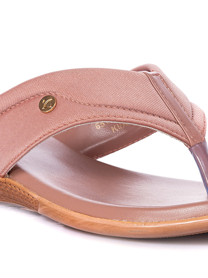 KHADIM Sharon Wedge Heel Slip On Sandal for Women