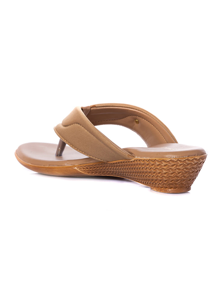 KHADIM Sharon Wedge Heel Slip On Sandal for Women