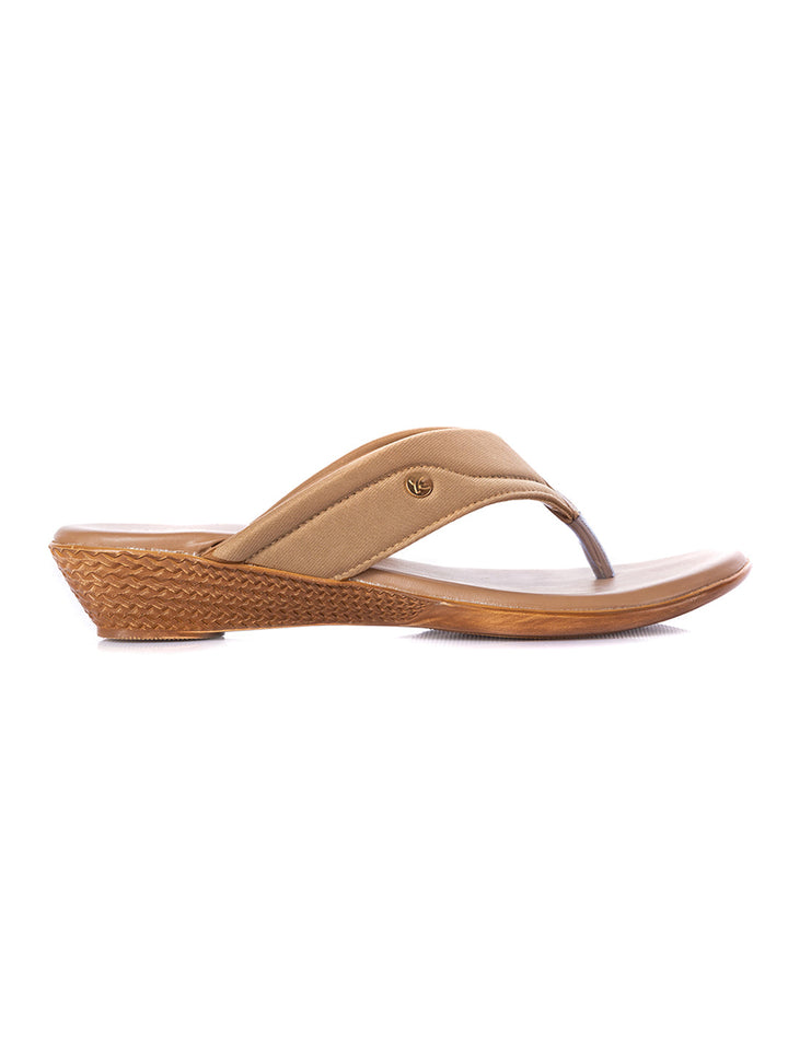 KHADIM Sharon Wedge Heel Slip On Sandal for Women