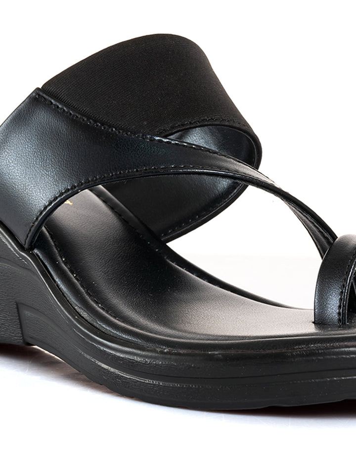 Khadim Wedge Heel Slip On Sandal for Women