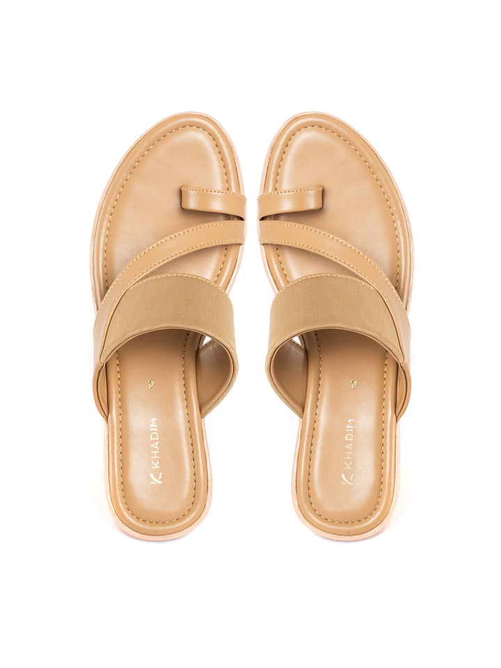 Khadim Wedge Heel Slip On Sandal for Women