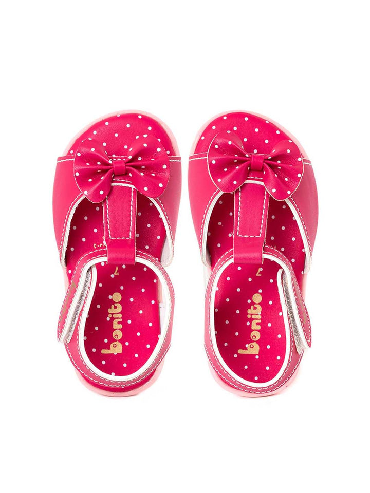 Khadim Bonito Flat Sandal for Baby Girls  - 2-4.5 yrs