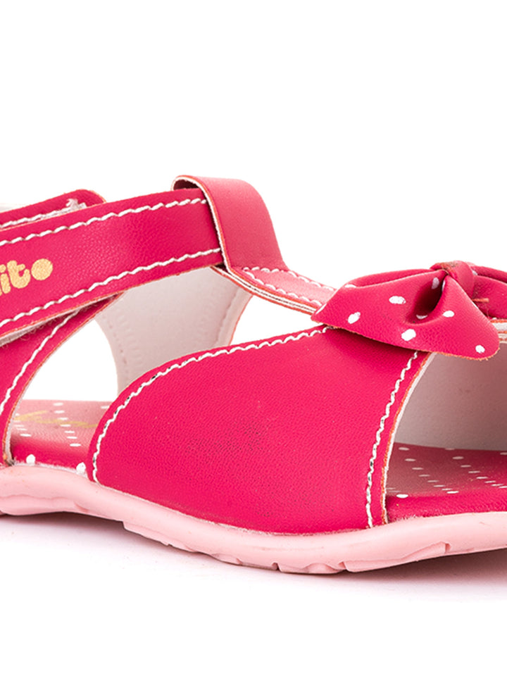 Khadim Bonito Flat Sandal for Baby Girls  - 2-4.5 yrs
