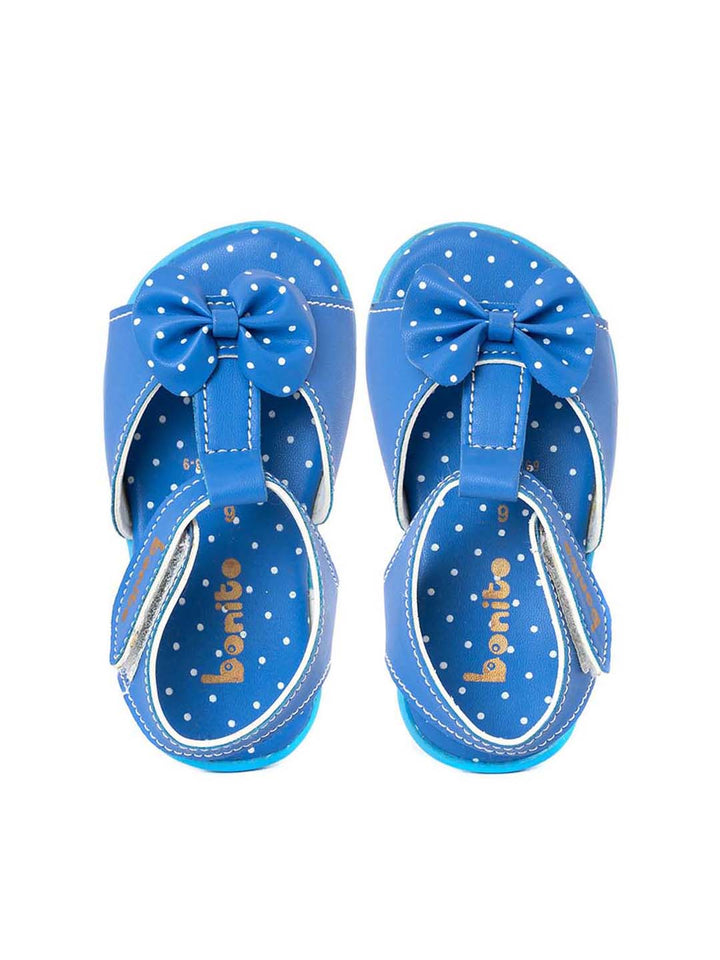 Khadim Bonito Flat Sandal for Baby Girls  - 2-4.5 yrs