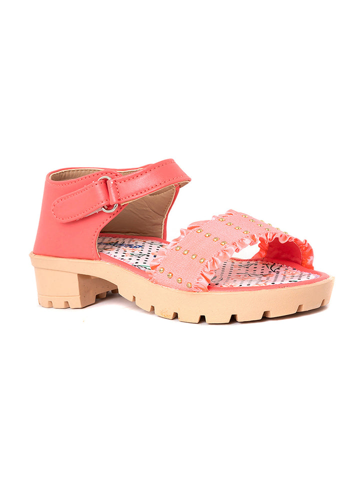 Khadim Adrianna Block Heel Sandal for Girls - 4.5-12 yrs