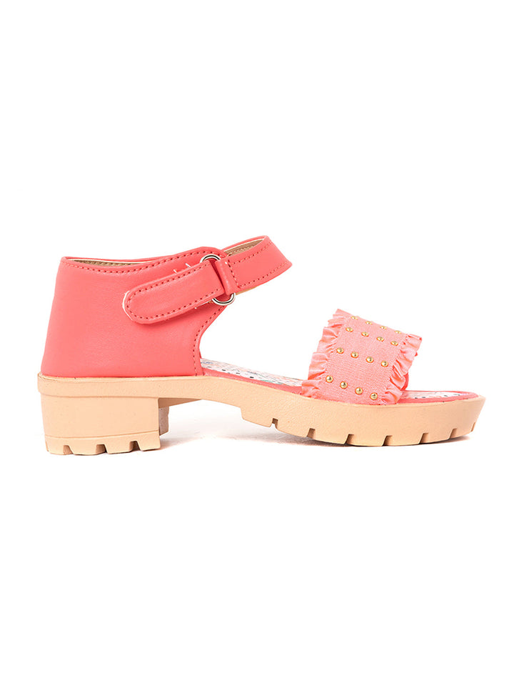 Khadim Adrianna Block Heel Sandal for Girls - 4.5-12 yrs