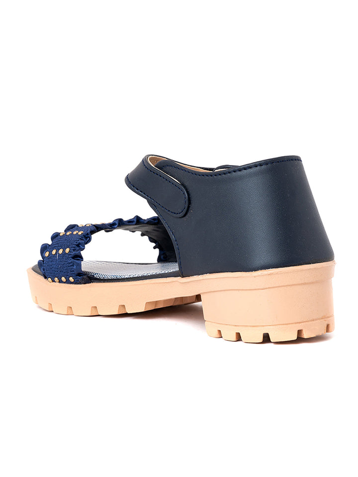 Khadim Adrianna Block Heel Sandal for Girls - 4.5-12 yrs