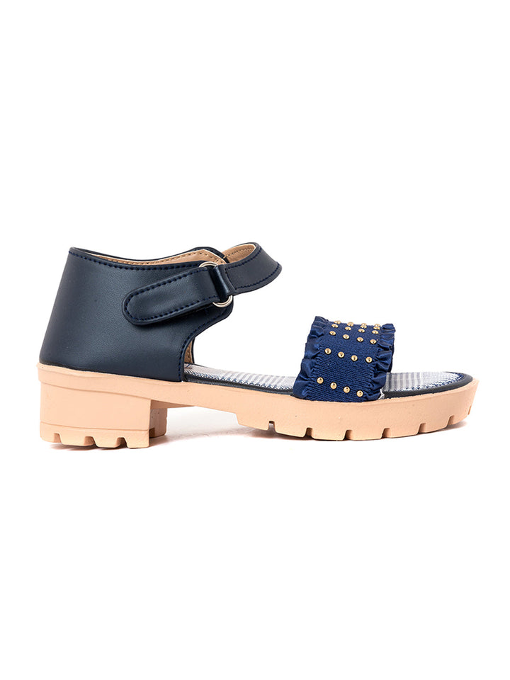 Khadim Adrianna Block Heel Sandal for Girls - 4.5-12 yrs