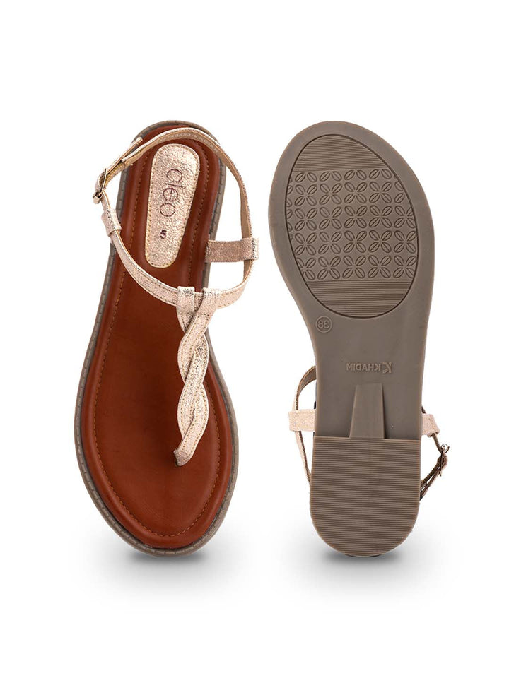 Khadim Cleo Flat Sandal for Women