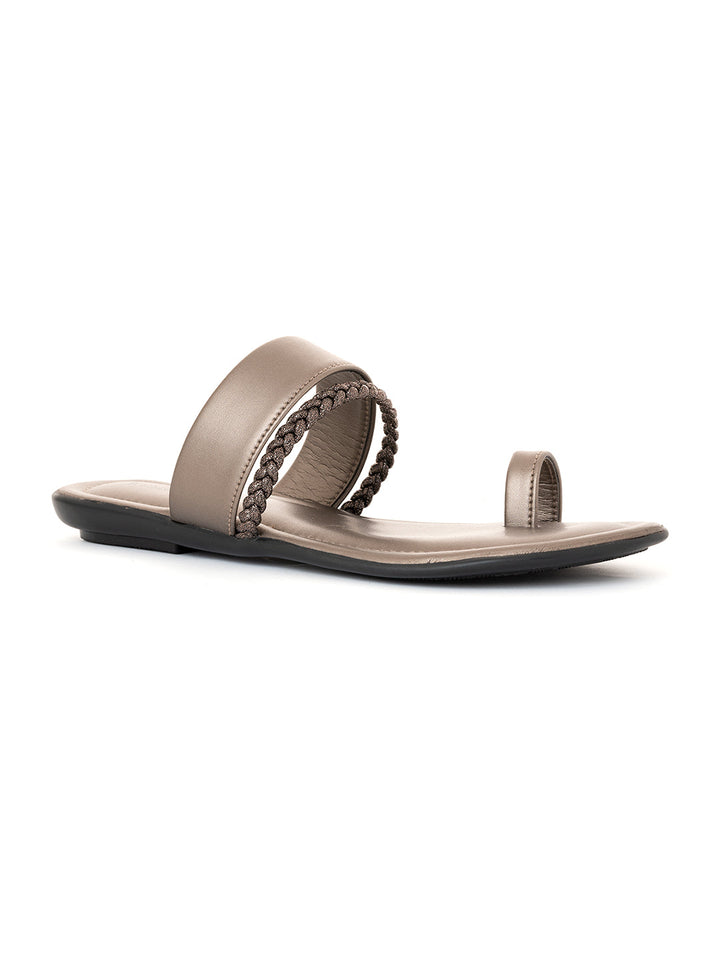 Khadim Flat Slip On Sandal for Women