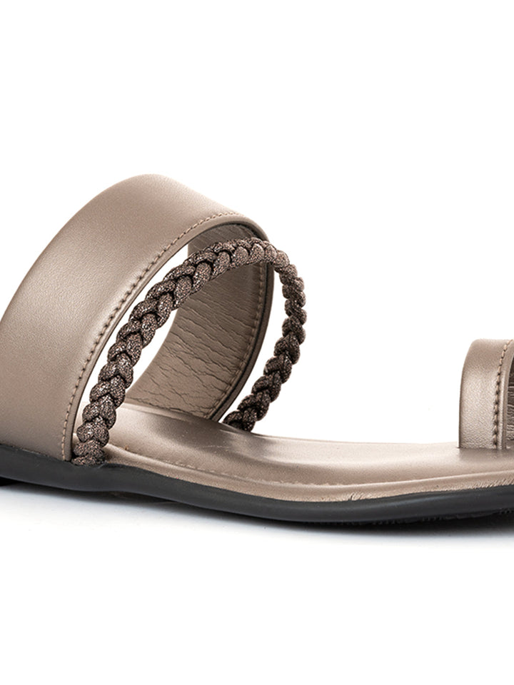 Khadim Flat Slip On Sandal for Women