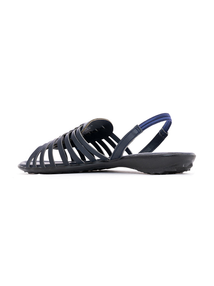 Khadim Flat Slingback Huarache Sandal for Women