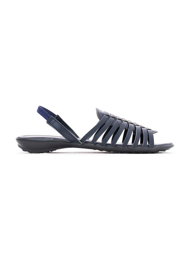 Khadim Flat Slingback Huarache Sandal for Women