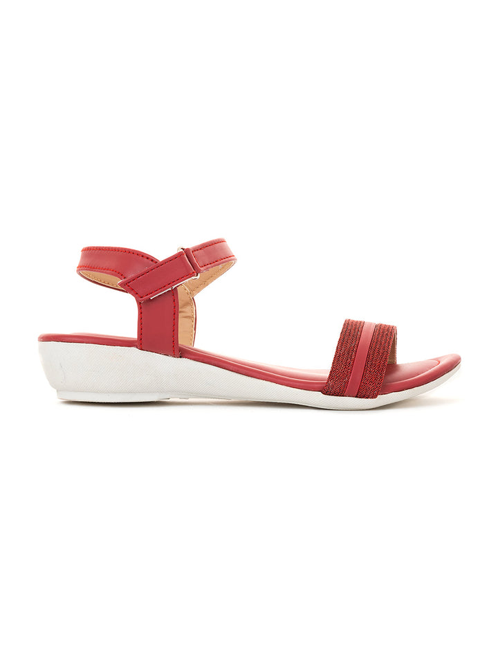 Khadim Adrianna Wedge Heel Sandal for Girls - 4.5-12 yrs