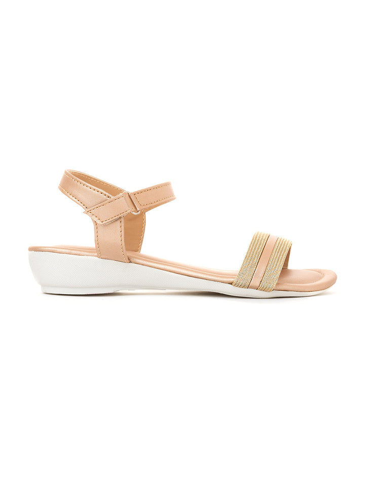 Khadim Adrianna Wedge Heel Sandal for Girls - 4.5-12 yrs