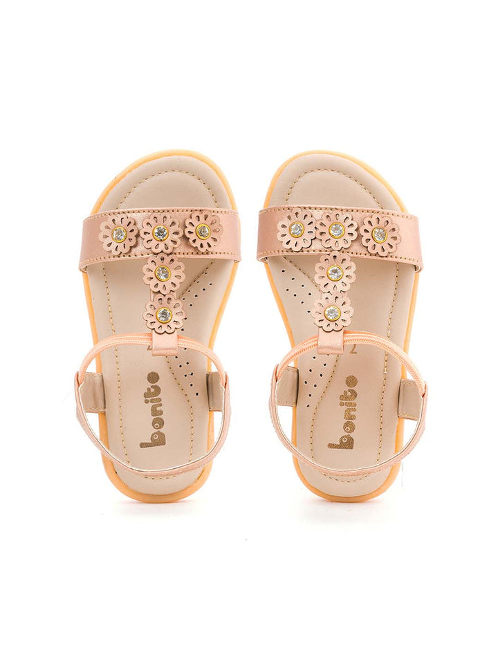 Khadim Bonito Flat Slingback Sandal for Baby Girls  - 2-4.5 yrs
