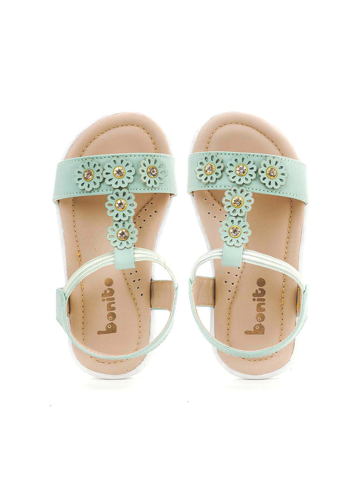 Khadim Bonito Flat Slingback Sandal for Baby Girls  - 2-4.5 yrs