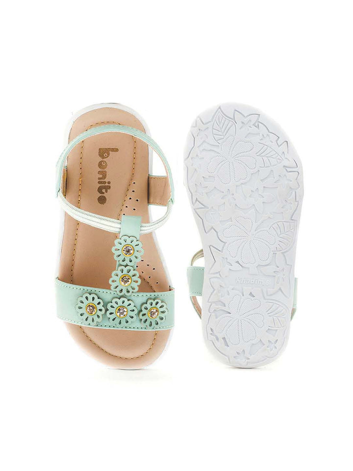 Khadim Bonito Flat Slingback Sandal for Baby Girls  - 2-4.5 yrs