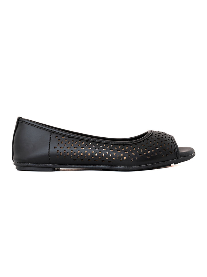 Khadim Peep-toe Ballerina Casual Shoe for Women