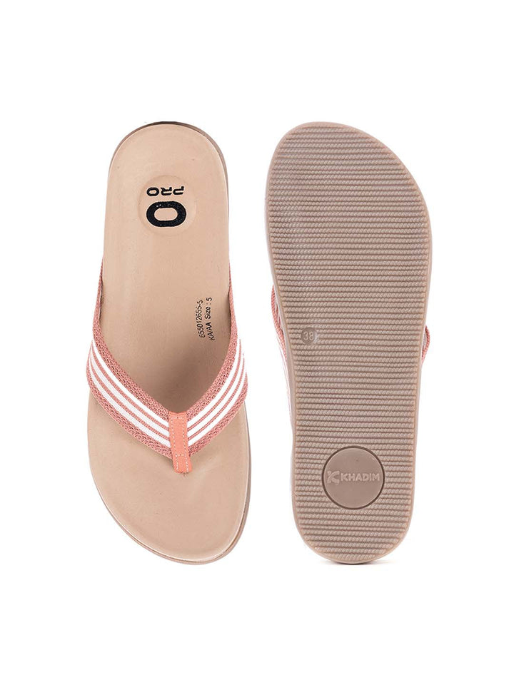Khadim Pro Casual Flip Flops for Women