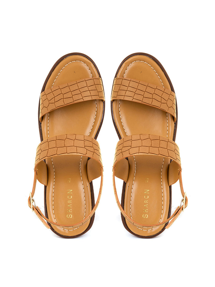 Khadim Sharon High Heel Wedge Sandal for Women