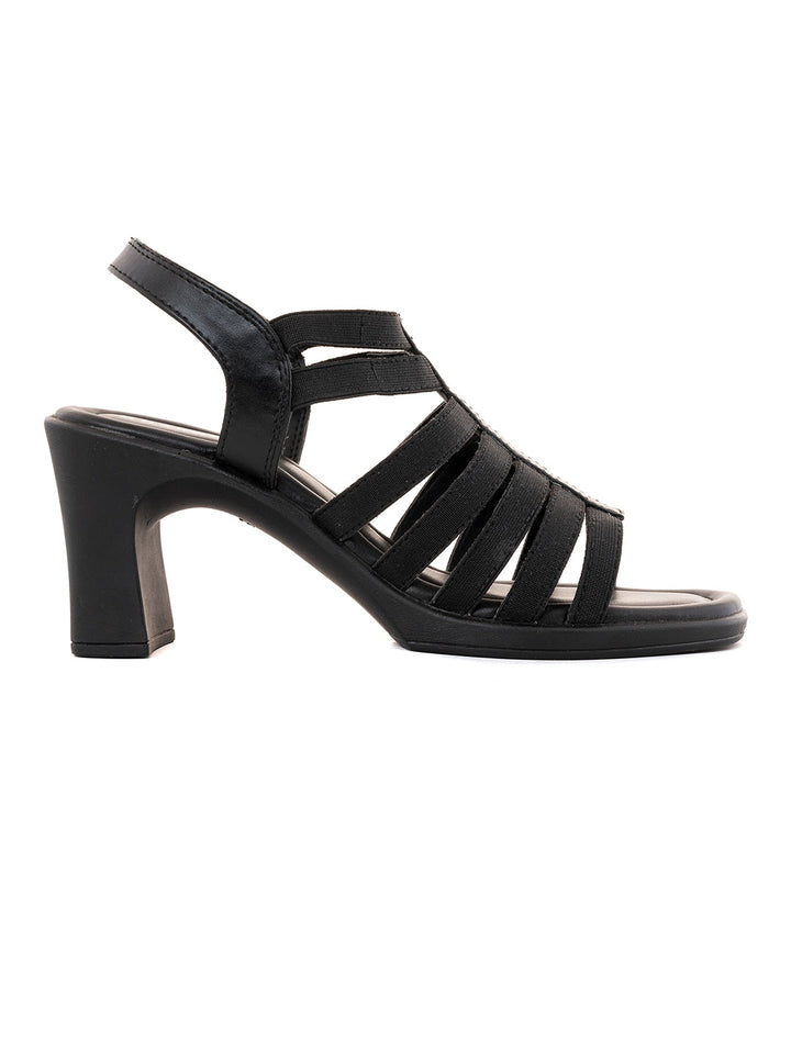 Khadim Sharon High Heel Block Slingback Gladiator Sandal for Women