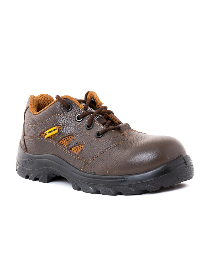 Khadim Leather Industrial Labour Safety Shoe for Men