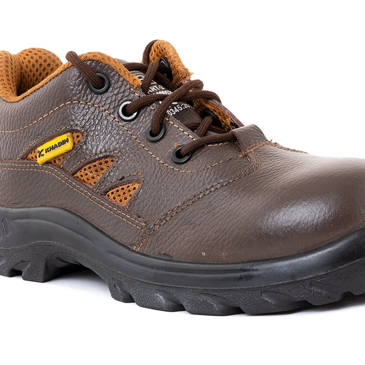 Khadim Leather Industrial Labour Safety Shoe for Men