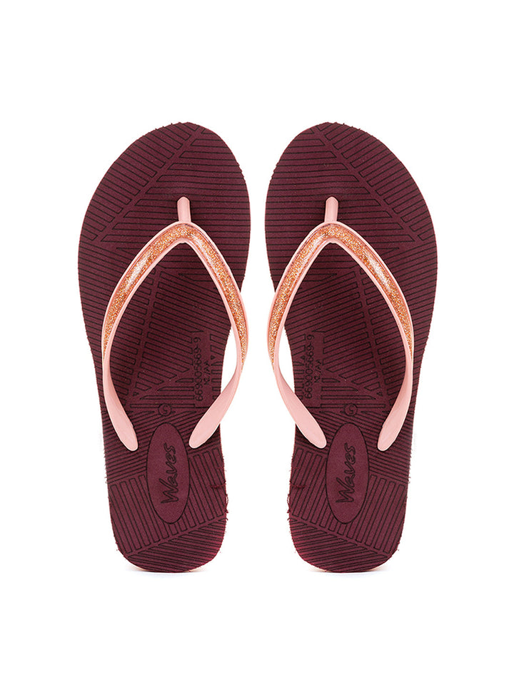 Khadim Waves Wedge Heel Casual Slippers for Women