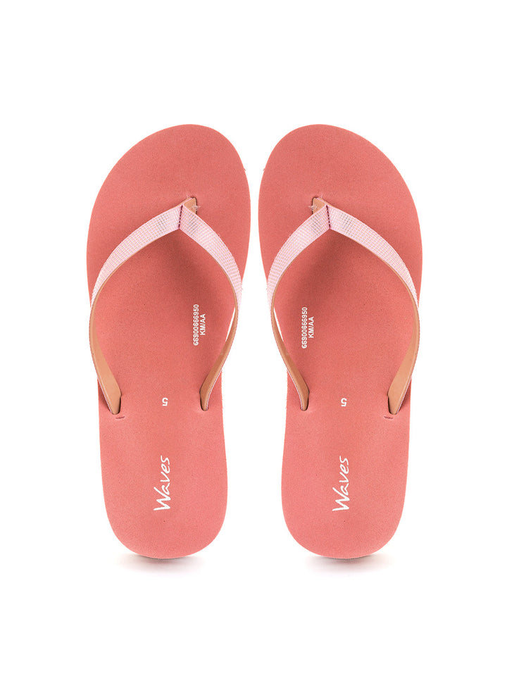 Khadim Waves Wedge Heel Casual Slippers for Women