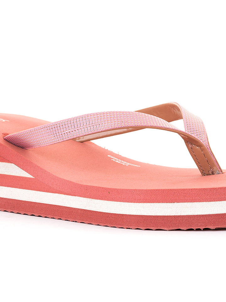 Khadim Waves Wedge Heel Casual Slippers for Women
