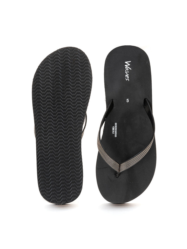Khadim Waves Wedge Heel Casual Slippers for Women