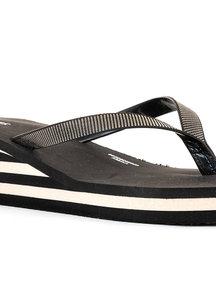 Khadim Waves Wedge Heel Casual Slippers for Women
