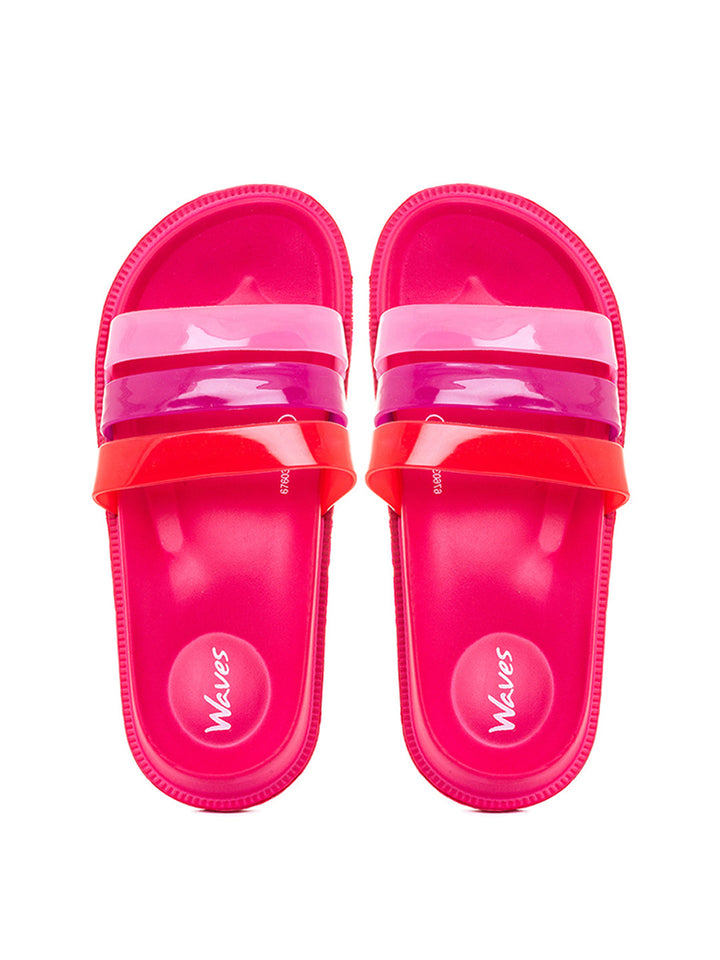 Khadim Waves Washable Mule Slide Slippers for Women