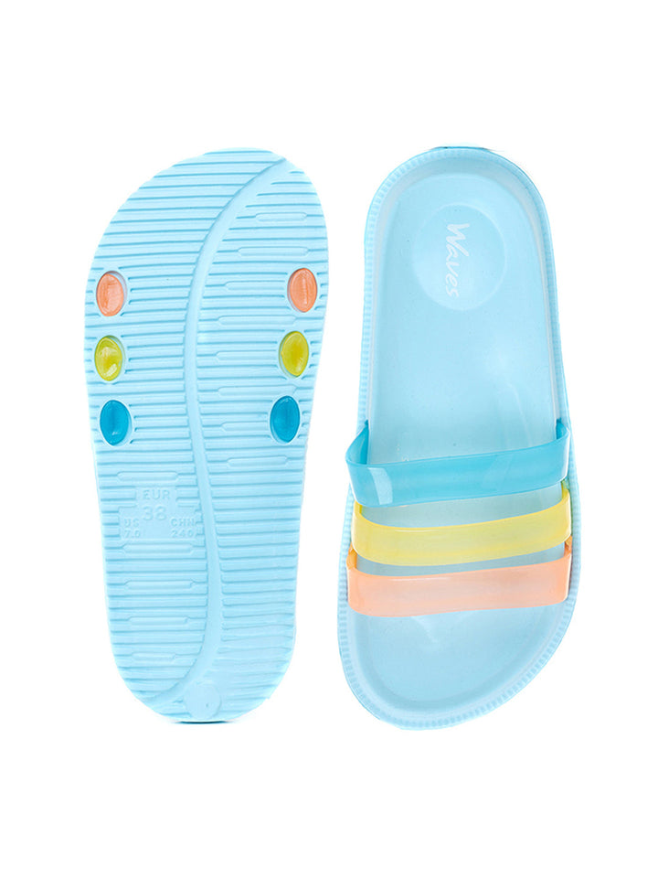 Khadim Waves Washable Mule Slide Slippers for Women