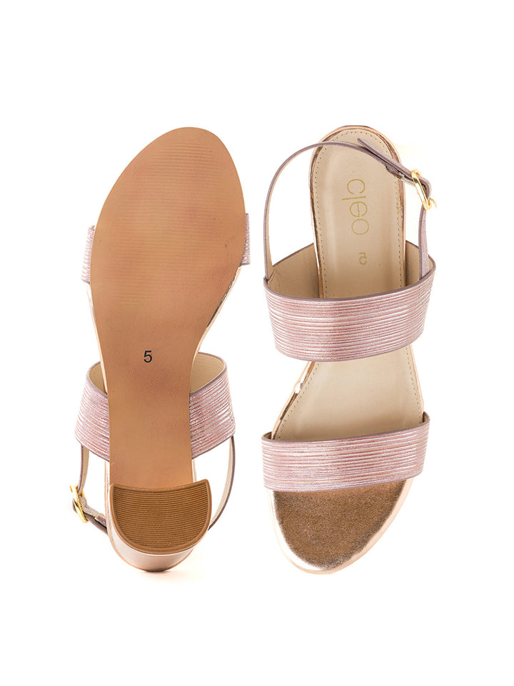 Khadim Cleo Block Heel Sandal for Women