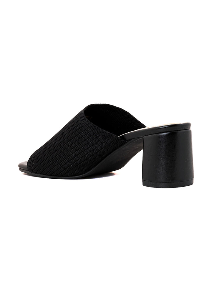 Khadim Sharon Block Heel Mule Slip On Sandal for Women