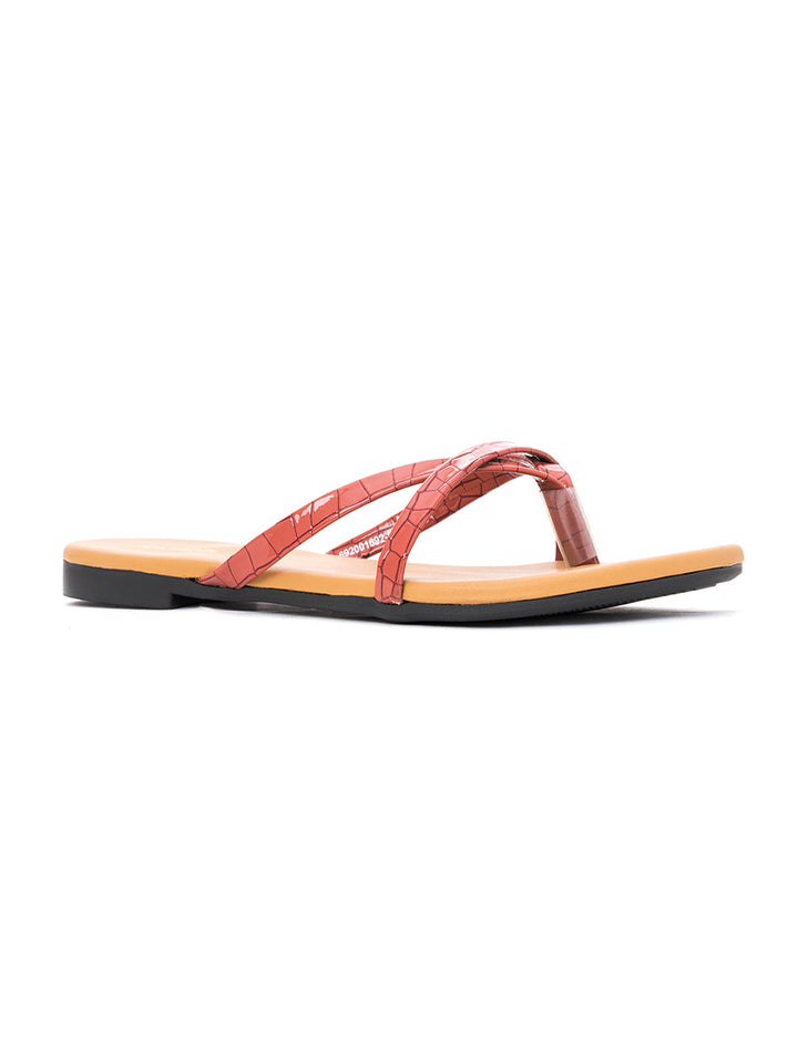 Khadim Flat Thong Slipper Sandal for Women
