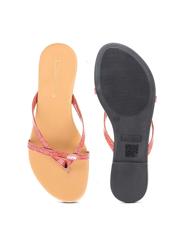 Khadim Flat Thong Slipper Sandal for Women