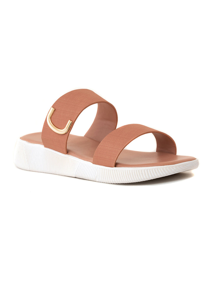 Khadim Cleo Flat Mule Slip On Sandal for Women