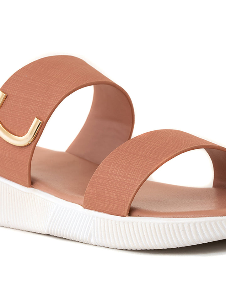 Khadim Cleo Flat Mule Slip On Sandal for Women