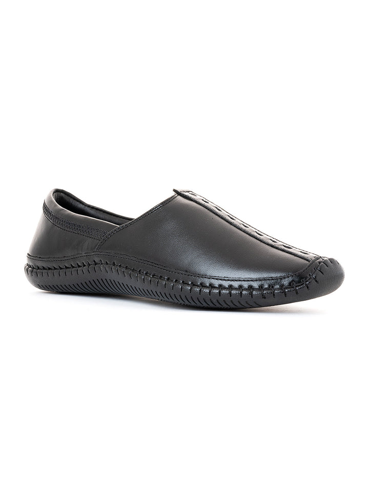 Khadim Lazard Leather Nagra Jutti for Men