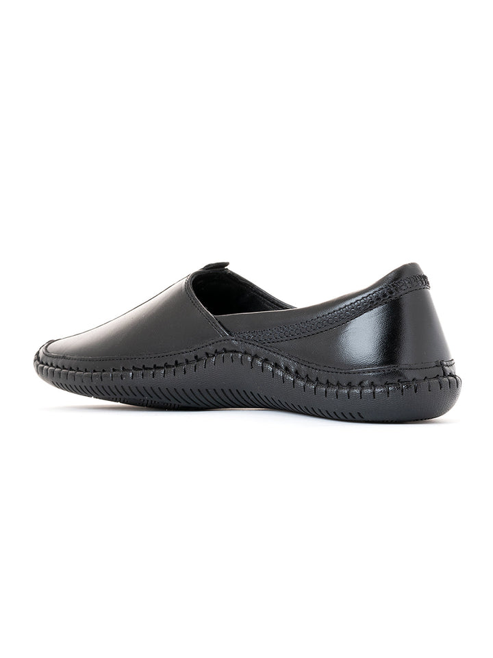 Khadim Lazard Leather Nagra Jutti for Men