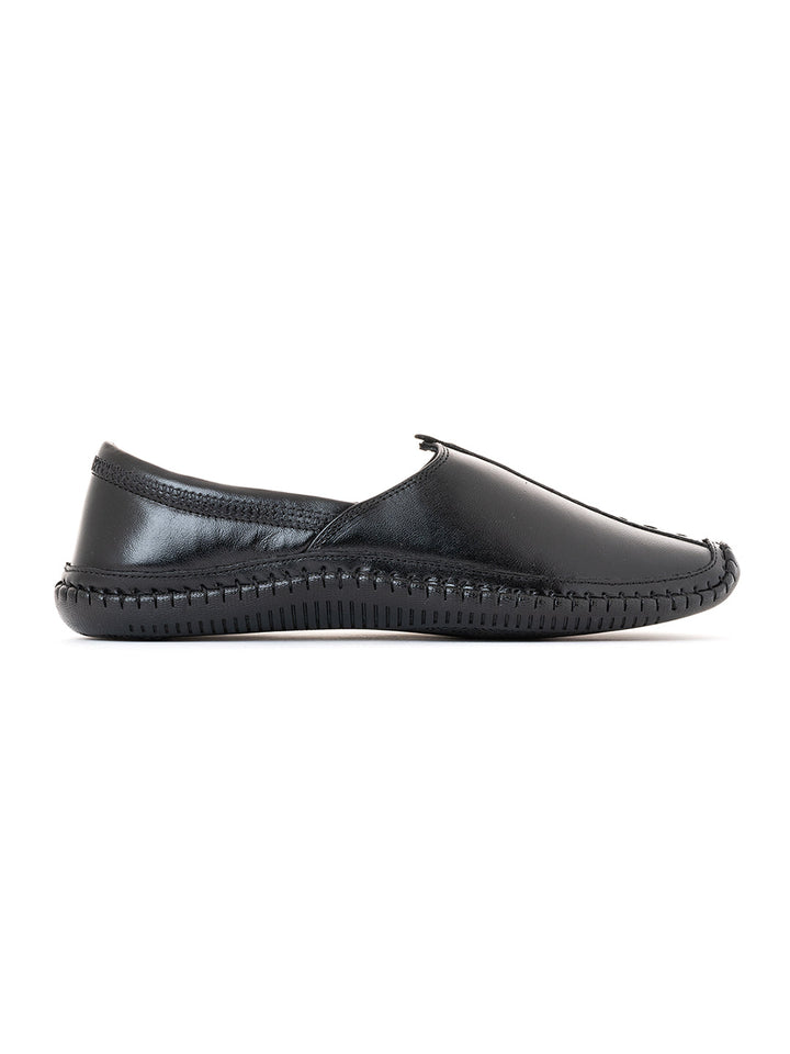Khadim Lazard Leather Nagra Jutti for Men