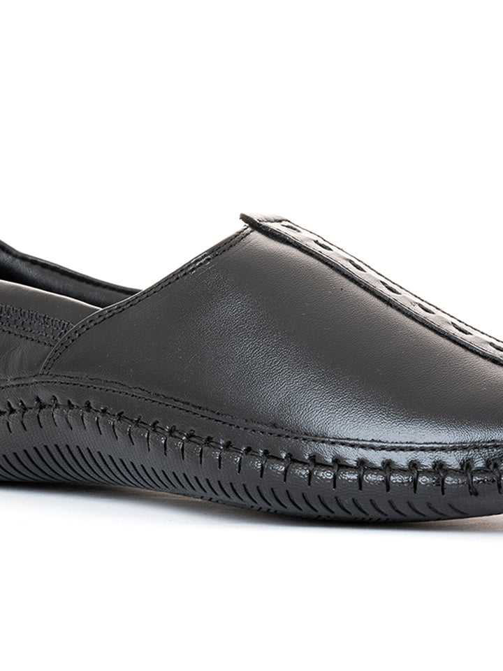 Khadim Lazard Leather Nagra Jutti for Men
