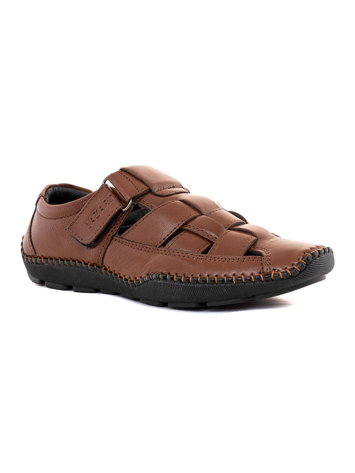 Khadim Lazard Leather Bantu Sandal for Men