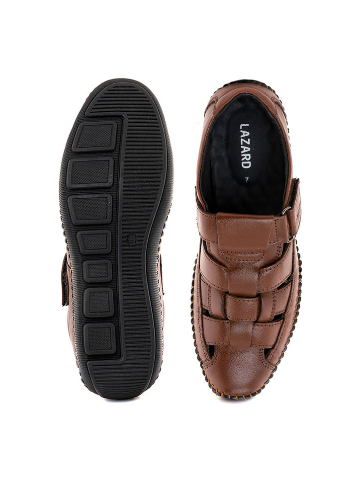 Khadim Lazard Leather Bantu Sandal for Men